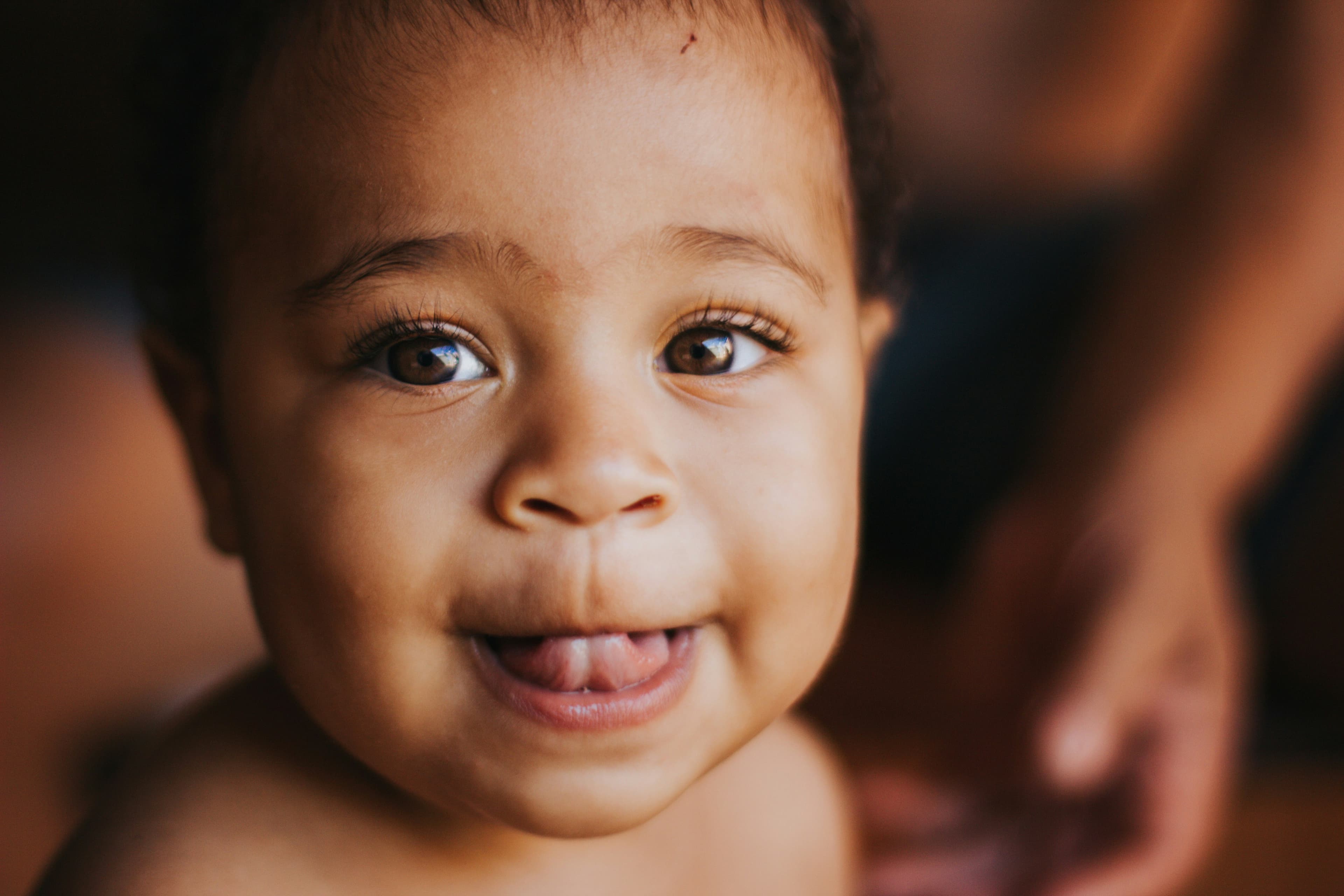 Smiling baby at Children's Health Partners