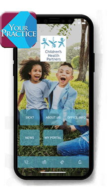 Children's Health Partners mobile app screenshot